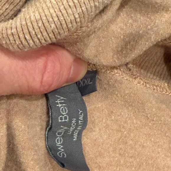 Sweaty Betty Grey Oversized Fleece Sweatshirt XXL - Picture 6 of 11